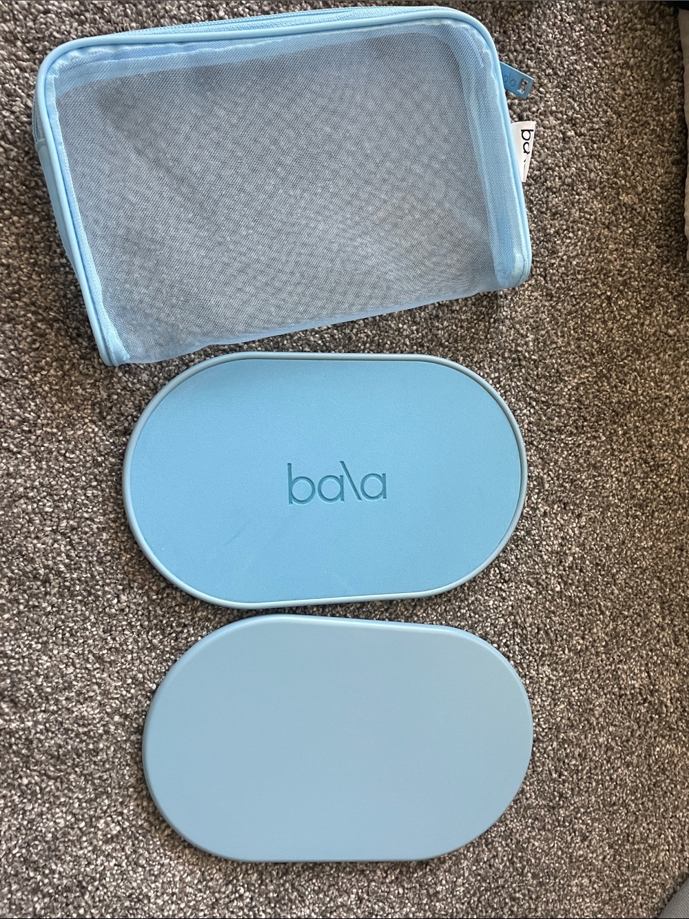 Bala Blue Exercise Sliders yoga sliders